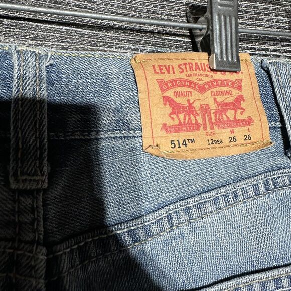 Levi’s Jeans Women's Size 12 Blue 514 Slim Straight - Picture 16 of 16